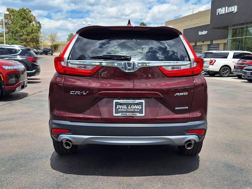 Maroon 2018 Honda CR-V Touring
