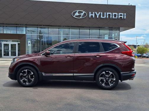 Maroon 2018 Honda CR-V Touring