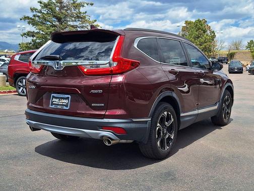 Maroon 2018 Honda CR-V Touring