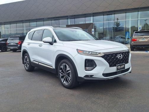 Quartz White 2020 Hyundai SANTA FE Limited 2.0T
