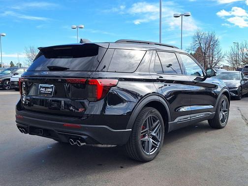 Black Metallic 2025 Ford Explorer ST