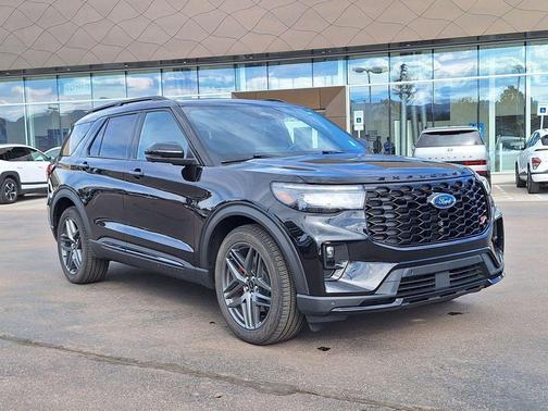 Black Metallic 2025 Ford Explorer ST