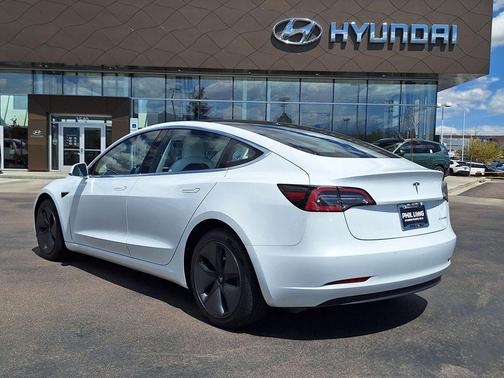 White 2018 Tesla Model 3 Long Range