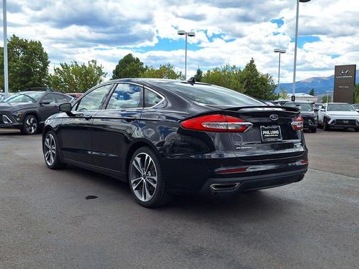 Black Metallic 2020 Ford Fusion Titanium