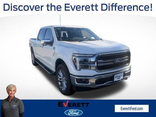 Star White Metallic Tri-Coat 2026 Ford F-150 Lariat