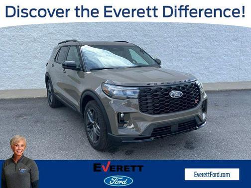 Gray 2026 Ford Explorer ST SUV