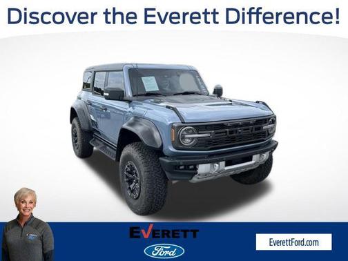 Azure Gray Metallic Tri-Coat 2023 Ford Bronco Raptor