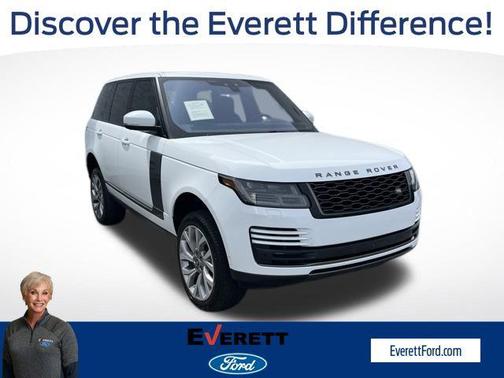 White 2020 Land Rover Range Rover 3.0L V6 Supercharged HSE