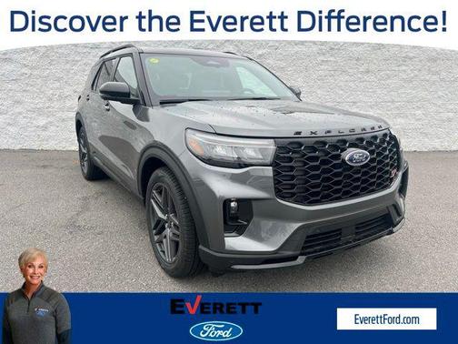 Carbonized Gray Metallic 2026 Ford Explorer ST