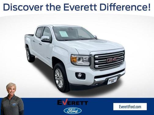 Summit White 2016 GMC Canyon SLT