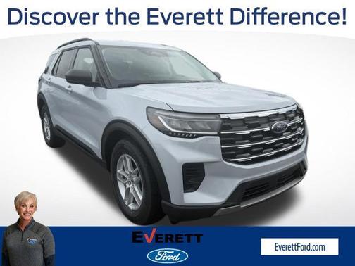 Silver 2026 Ford Explorer Active