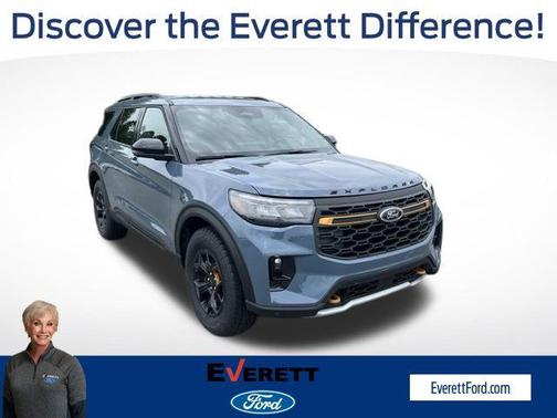 Vapor Blue 2026 Ford Explorer Tremor