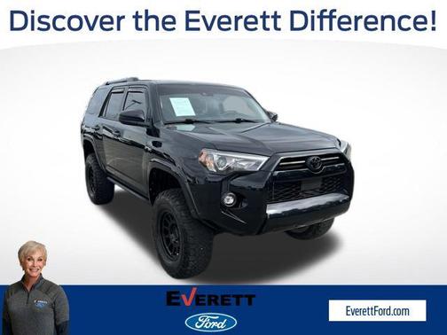 Midnight Black Metallic 2021 Toyota 4Runner Trail Special Edition
