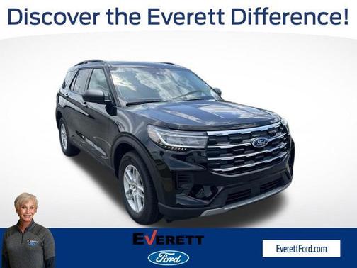 Agate Black Metallic 2026 Ford Explorer Active