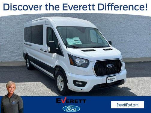Oxford White 2025 Ford Transit-350 XLT Cargo Van