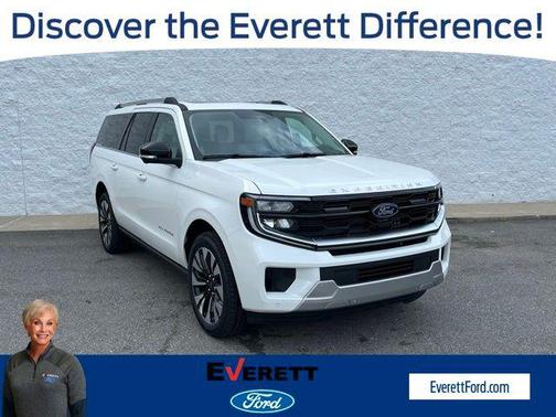 White 2026 Ford Expedition Max Platinum SUV