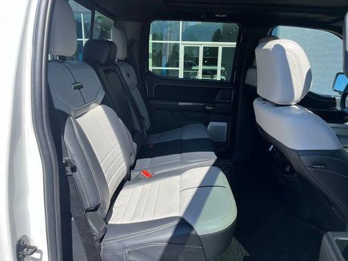 Star White Metallic Tri-Coat 2025 Ford F-150 Lightning Platinum