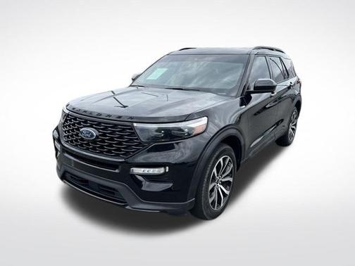 Agate Black Metallic 2023 Ford Explorer ST-Line