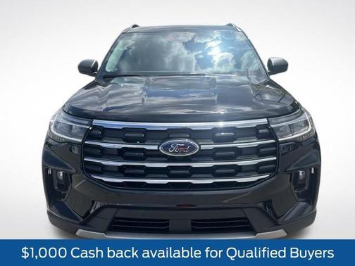 Agate Black Metallic 2026 Ford Explorer Active w/200A Pkg