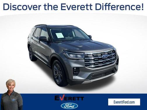 Carbonized Gray Metallic 2025 Ford Explorer Active