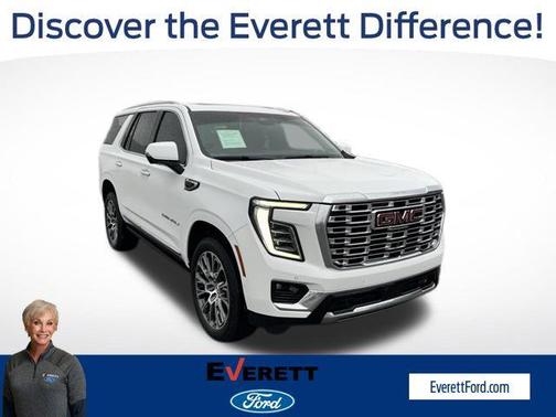 Summit White 2025 GMC Yukon Denali