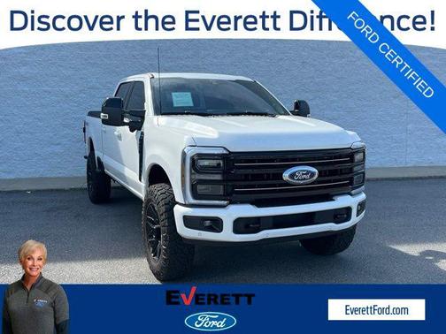 Star White Metallic Tri-Coat 2026 Ford F-250 Platinum