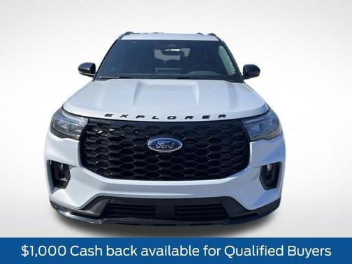 Silver 2026 Ford Explorer ST-Line