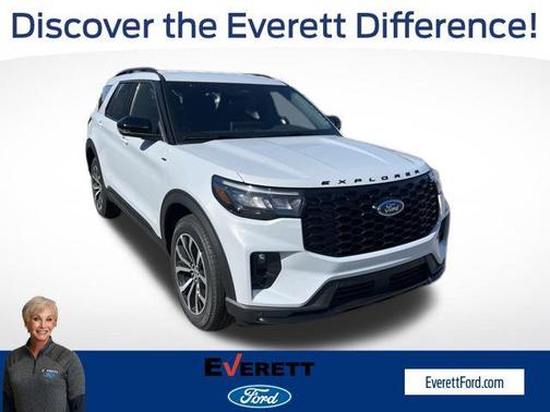 Silver 2026 Ford Explorer ST-Line