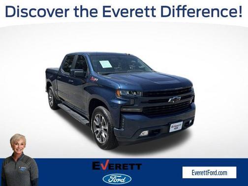 Blue Metallic 2019 Chevrolet Silverado 1500 RST