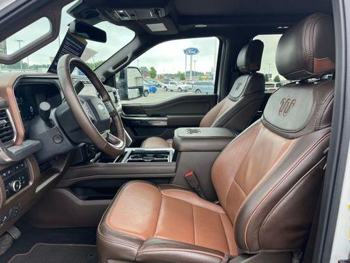 Star White Metallic Tri-Coat 2024 Ford F-250 King Ranch