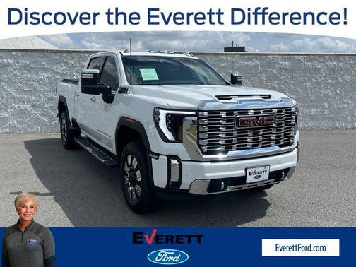 Summit White 2025 GMC Sierra 2500 Denali