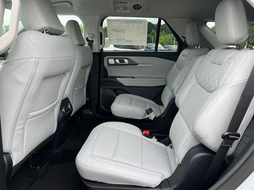 Silver 2026 Ford Explorer Platinum