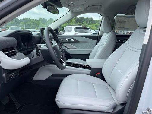 Silver 2026 Ford Explorer Platinum