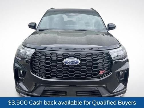 Agate Black Metallic 2026 Ford Explorer ST