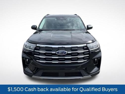 Agate Black Metallic 2026 Ford Explorer Active