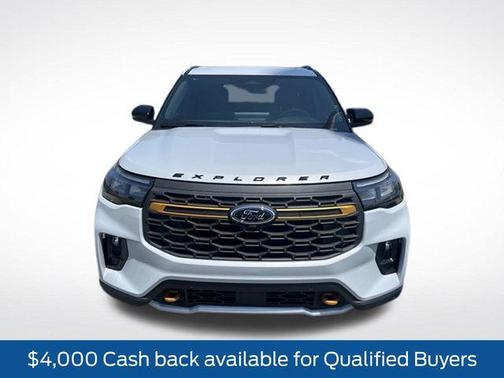 Silver 2026 Ford Explorer Tremor