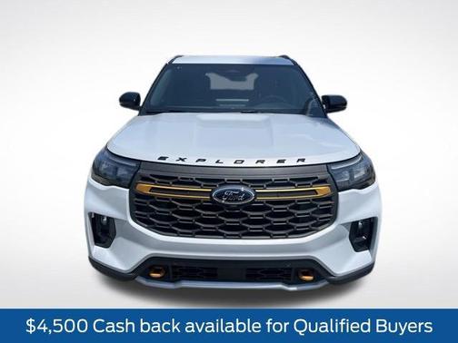Silver 2026 Ford Explorer Tremor
