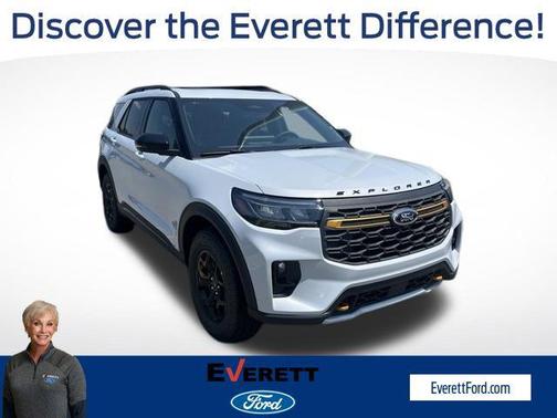 Silver 2026 Ford Explorer Tremor