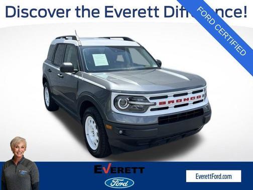 Carbonized Gray Metallic 2024 Ford Bronco Sport Heritage