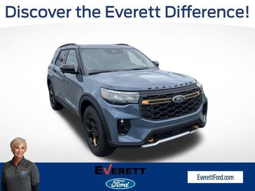 Vapor Blue 2026 Ford Explorer Tremor