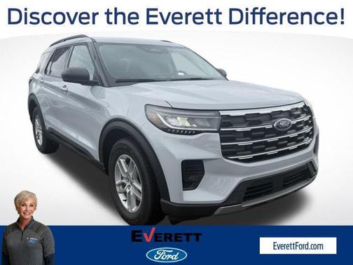Silver 2026 Ford Explorer Active