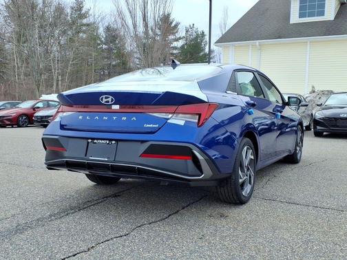 Intense Blue 2025 Hyundai ELANTRA Limited