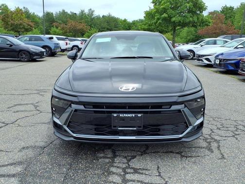 Black 2026 Hyundai SONATA Hybrid Blue