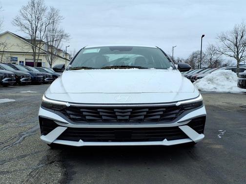 White 2026 Hyundai ELANTRA SEL SPORT PREMIUM