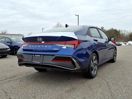 Intense Blue 2025 Hyundai ELANTRA Limited