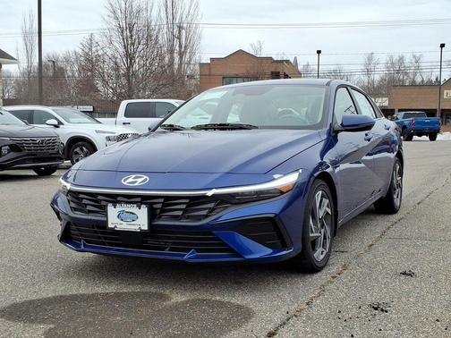 Intense Blue 2025 Hyundai ELANTRA Limited