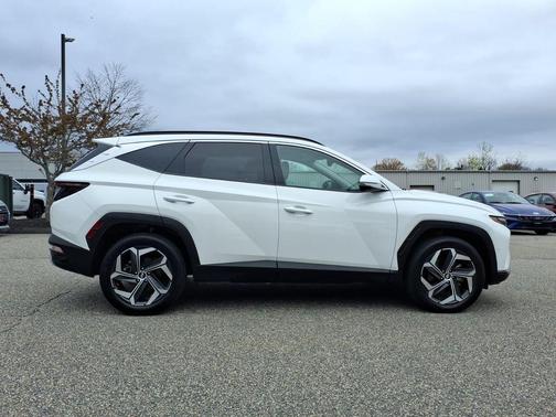 Serenity White Pearl 2023 Hyundai TUCSON Limited