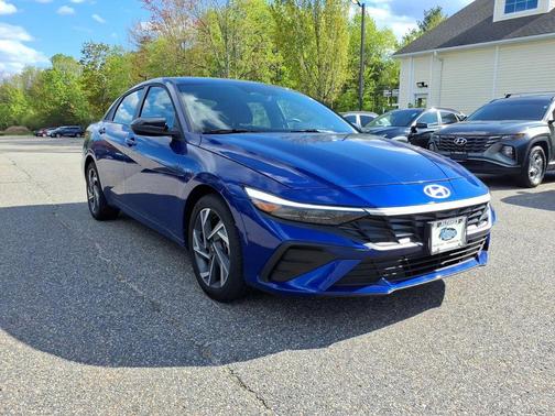 Intense Blue 2025 Hyundai ELANTRA SEL Sport