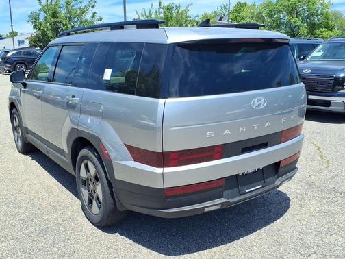 Shimmering Silver 2026 Hyundai SANTA FE HEV SEL