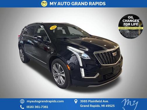 Stellar Black Metallic 2024 Cadillac XT5 Premium Luxury
